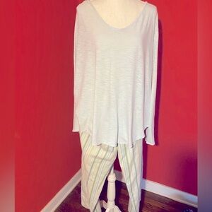 AT LOFT Bottoms w Old Navy Top